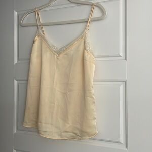 Women’s Yellow Abercrombie Silk Cami